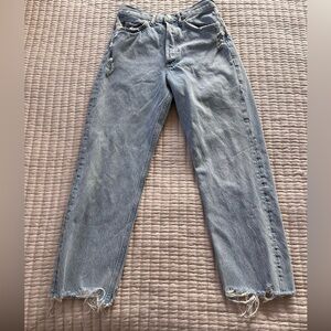 AGOLDE 90s Crop Women’s Jeans Size 25 Distressed